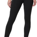 HUE Women’s Cotton Ultra Legging with Wide Waistband, Available in Capri and Legging Length
