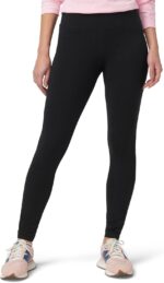 HUE Women’s Cotton Ultra Legging with Wide Waistband, Available in Capri and Legging Length