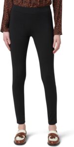 HUE Women's Wide Waistband Blackout Cotton Leggings, Assorted