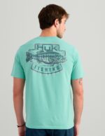 HUK Men's Kc Scott Original Fishing Artwork Graphic Pocket Tee Shirts, Short Sleeve Casual T-Shirts, Soft Cotton Blend - Image 2