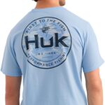 HUK Men's Short Sleeve Performance Tee, Fishing T-Shirt for Men