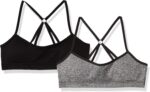 Hanes Big Girl's ComfortFlex Fit Seamless Racerback 2-Pack Bra