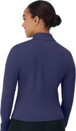Hanes Women's Jacket, Moves Full-Zip Workout Jacket, Moisture-Wicking Outwear, Soft & Stretchy Athletic Wear for Women - Image 2