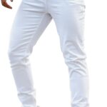 Heyfanee Mens Slim Fit Jeans Stretch Denim Pants for Men