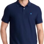 Izod Men's Advantage Performance Short Sleeve Fashion Polo Shirt