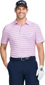 Izod Men's Swingflex Elite Short Sleeve Golf Polo