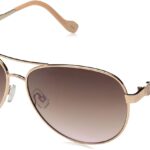 Jessica Simpson Women's Classic, Elegant, and Metal Aviator Pilot Sunglasses UV400 Protection