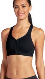 Jockey Active Zip Front High Impact Seamless Bra
