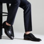 Jousen Men's Dress Shoes Leather Wingtip Formal Business Oxford Shoes Brogue Retro Derby Dress Shoes for Men - Image 2