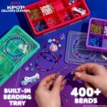 Kpop Demon Hunters™ Friendship Bracelet Kit, 3-Pack, Rumi, Mira & Zoey Bracelet Making Kits, Beads for Jewelry Making, Kpop Charms & Travel-Friendly Bead Case, Official K Pop Demon Hunters Merch - Image 2