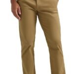 Lee Men's Extreme Motion Flat Front Regular Straight Pant