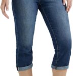 Lee Women's Flex Motion Regular Fit 5 Pocket Capri JeanJeans