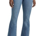 Lee Women's Legendary Mid Rise Flare Jean