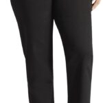 Lee Womens Plus Size Instantly Slims Classic Relaxed Fit Monroe Straight Leg Jean