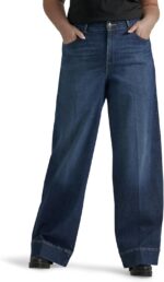 Lee Women's Plus Size Legendary High Rise Trouser Jeans