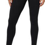 L'eggs Casual Women's Cotton Leggings for All Day Wear, Premium Blend, Stretchy Comfort Waistband, Black