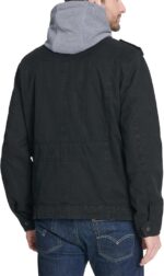 Levi's Men's Washed Cotton Hooded Military Jacket (Regular & Big & Tall Sizes) - Image 2