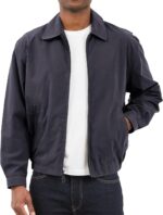 London Fog Men's Mens Jacket,Navy,large