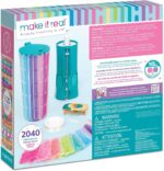 Make It Real: Swift Clicks - Heishi Bracelet Maker - 2047pc, DIY Jewelry Craft Kit, Design & Make 23 Bead Bracelets, Rotate-Click-Wear, Girls Kids 8+ - Image 2