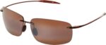 Maui Jim Men's and Women's Breakwall Polarized Rimless Sunglasses