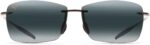 Maui Jim Polarized Men's and Women's Lighthouse Rimless Sunglasses
