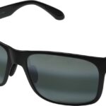 Maui Jim Polarized Men's and Women's Red Sands Rectangular Sunglasses