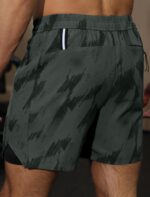 Men’s 5” Gym Running Shorts 2 in 1 Quick Dry Workout Athletic Shorts with Compression Liner Sports Shorts - Image 2