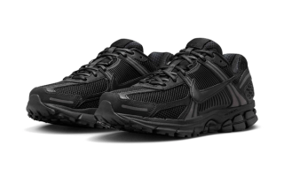 Men's Nike Zoom Vomero 5 "Black" (SKU: BV1358-003). Photo via Nike.
