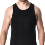 Merino Wool Tank Top Men - Active Merino Wool Undershirt Moisture Wicking Breathable Anti-Odor Lightweight Base Layer