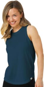 Merino Wool Tank Top Women - Active Merino Wool Undershirt Moisture Wicking Breathable Anti-Odor Lightweight Base Layer