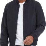 Michael Kors Men's Lightweight Bomber Jacket, Wind and Water Resistant