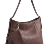 Missnine Hobo Bag for Women PU Leather Purses, Multi-pocket Crossbody Handbags with Zipper,Shoulder Bags Tote Purse