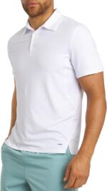 Motion Men's Slim Fit Active Performance and Everyday Super Soft Stretchable Polo Shirt (S-XL)