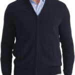 NAADAM Signature Mens Cashmere Full Zip Sweater