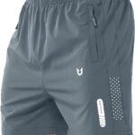 NORTHYARD Men's Athletic Running Shorts Gym Workout 7"/9"/5" Quick Dry Lightweight Sports Basketball Tennis 3 Zipper Pockets