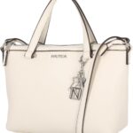 Nautica Mariner Women’s Satchel Handbag with Crossbody Strap, Top Handle Hobo Purse Everyday Shoulder Bag