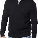 Nautica Men's Quarter-Zip Sweater