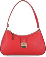 Nautica Voyager Hobo Bag for Women, Vegan Leather Women’s Purse, Large Shoulder Handbag with Zipper Closure