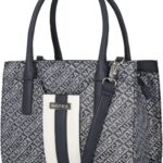 Nautica Womens Sandy Jr. Top Handel Satchel with Removable Crossbody Strap