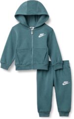 Nike Baby Sportswear Club Fleece Full-Zip Hoodie and Joggers 2-Piece Outfit Set