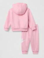 Nike Baby Sportswear Club Fleece Pullover Hoodie and Joggers 2-Piece Outfit Set (Large Swoosh Logo) - Image 2