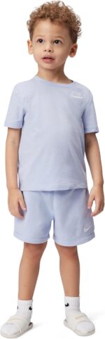 Nike Boys' Sportswear Club T-Shirt and Shorts 2-Piece Outfit Set