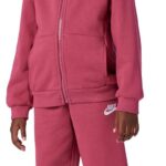 Nike Kids' Sportswear Club Fleece Full-Zip Hoodie and Joggers 2-Piece Outfit Set