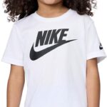 Nike Kids' Sportswear Club T-Shirt (Large Swoosh Logo)