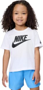 Nike Kids' Sportswear Club T-Shirt (Large Swoosh Logo)