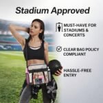 Oraben Clear Tote Bag Clear Bag Stadium Approved 12x6x12 Stadium Bag for Work, Sports Games,Gym - Image 2