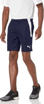 PUMA Mens Teamliga Shorts Casual Bottoms Casual Drawstring