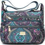 Pealwel Women Shoulder Handbag Roomy Multiple Pockets Bag Ladies Crossbody Purse Tote Top Handle Satchel