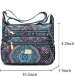 Pealwel Women Shoulder Handbag Roomy Multiple Pockets Bag Ladies Crossbody Purse Tote Top Handle Satchel - Image 2