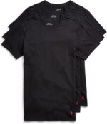 Polo Ralph Lauren Underwear Men's Slim Fit Cotton Crew Tee 3 Pack